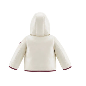 The clean back view of the Pramie winter jacket.
