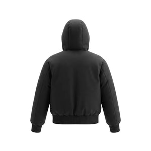 The clean back view of the Pramie boy's winter jacket.