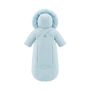 The clean back view of the Pramie boy's winter snow suit.