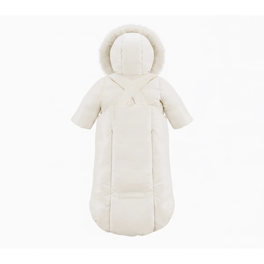 The clean back view of the Pramie girl's winter snow suit.
