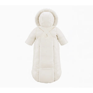 The clean back view of the Pramie girl's winter snow suit.