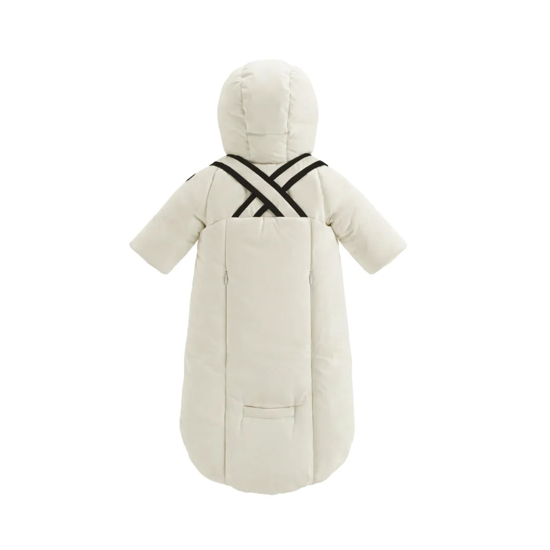 The clean back view of the Pramie winter snow suit.