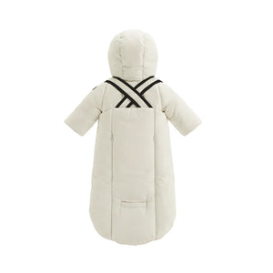 The clean back view of the Pramie winter snow suit.
