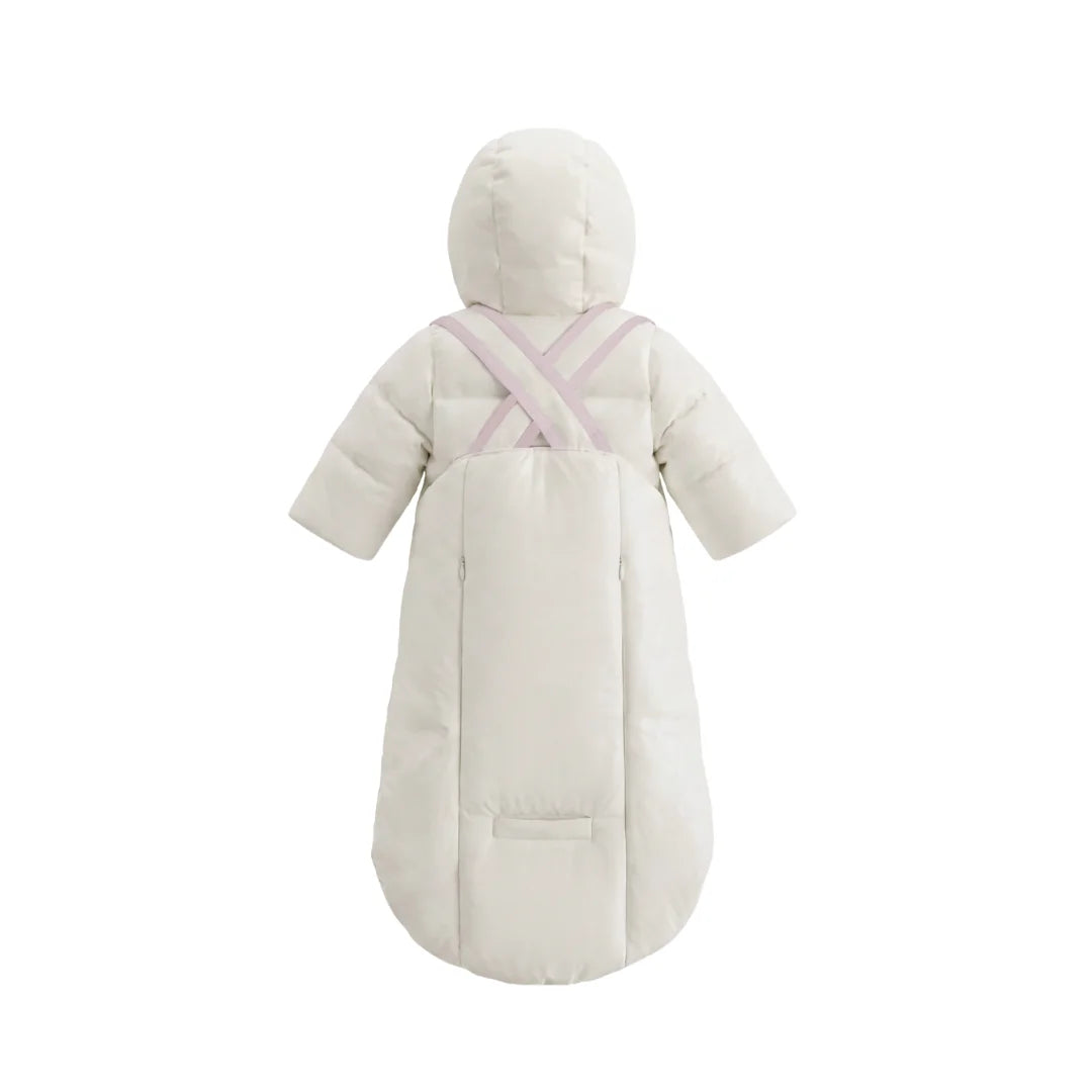 The clean back view of the Pramie winter snow suit.