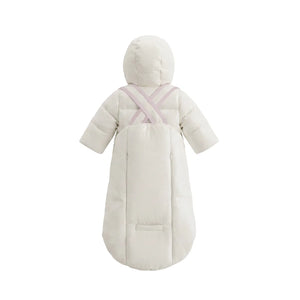 The clean back view of the Pramie winter snow suit.