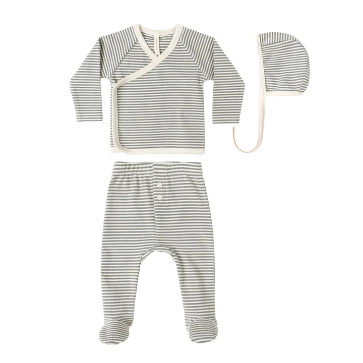 Quincy Mae Forest Stripe Take Me Home Set