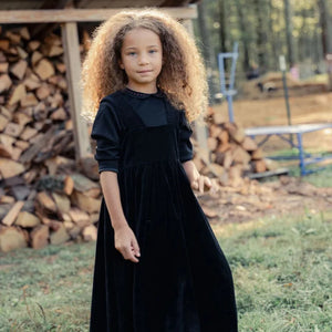 Mini Nod – Black Cherry Collar Velour Maxi