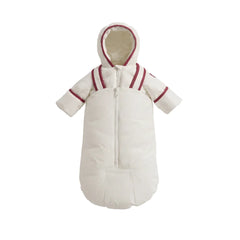 Pramie Snow Suit Binding Red 3m-9m