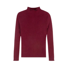 Byke – Lettuce Trim Mockneck | Wine