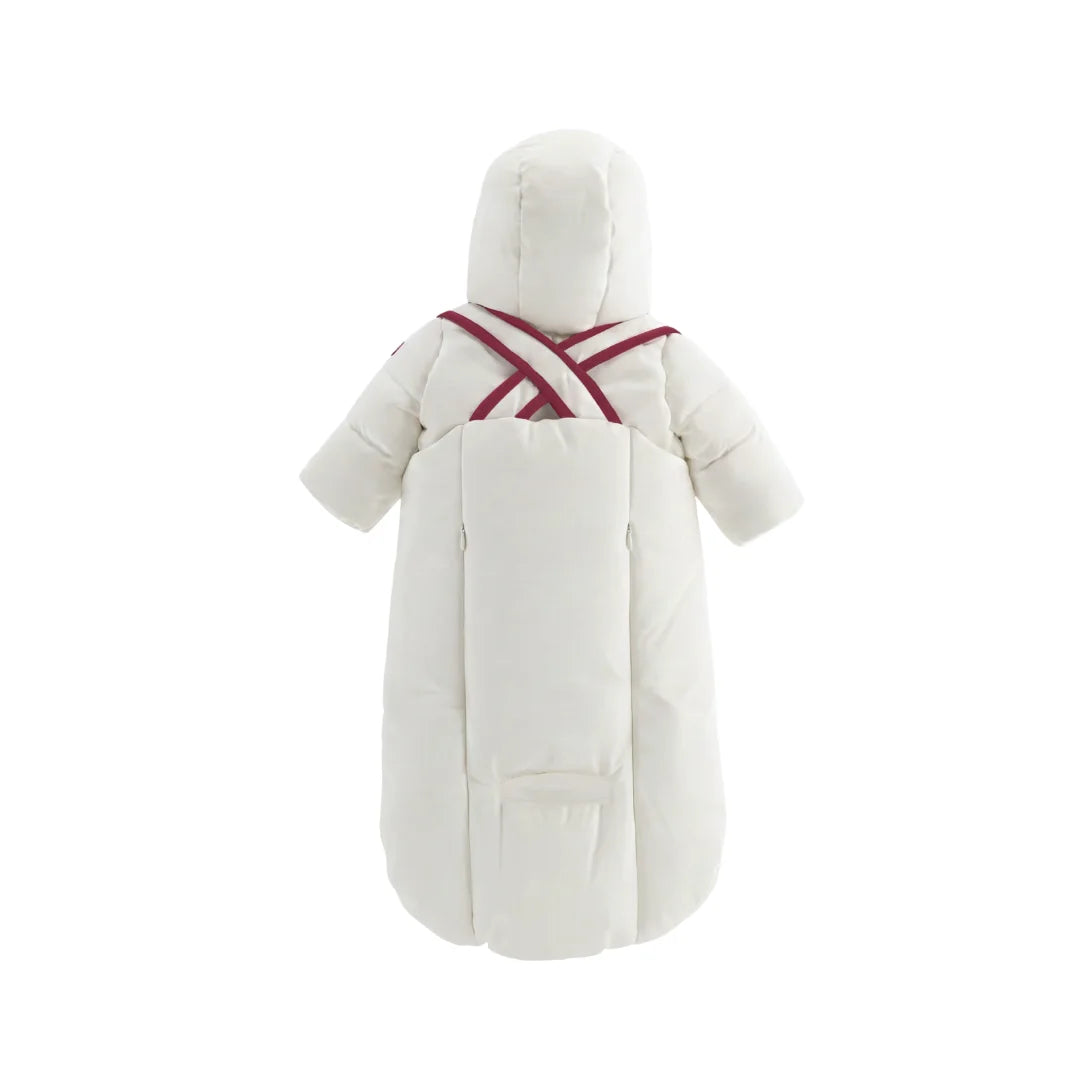 Pramie Snow Suit Binding Red 3m-9m