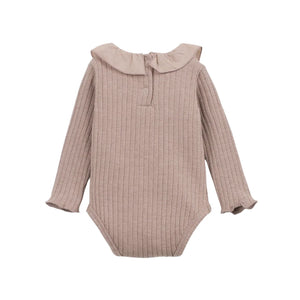 Play Up -2Pc Set Rib Body and Rib Leggings | Dusty Rose
