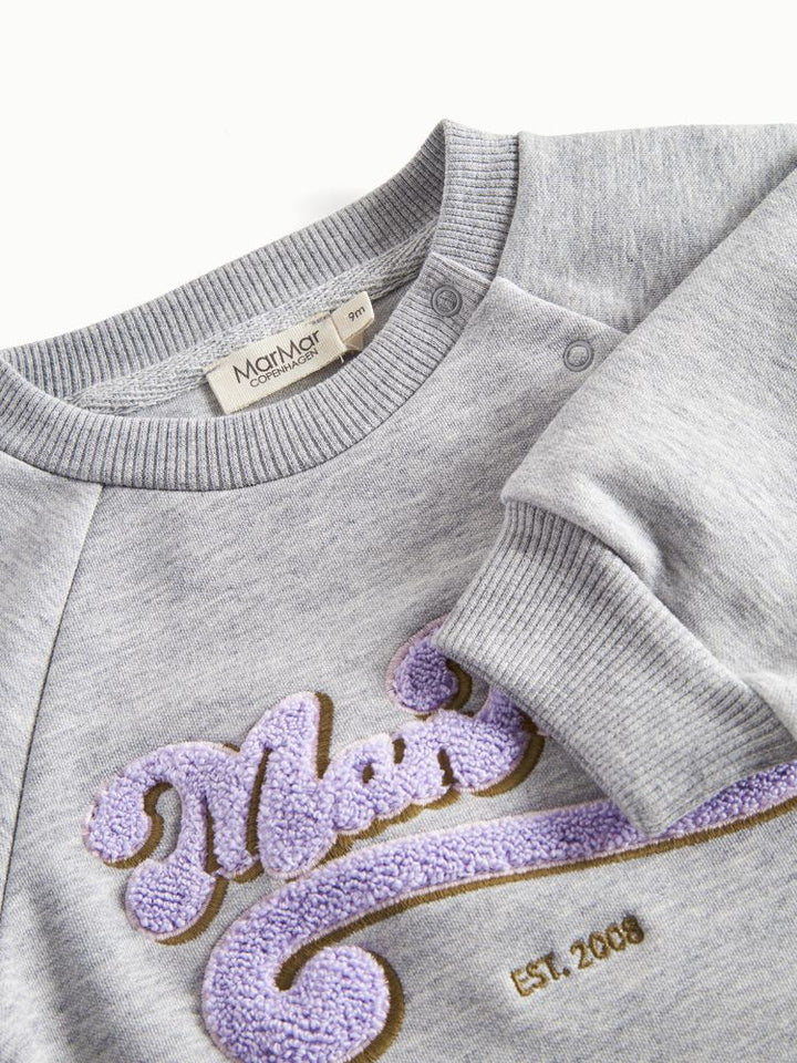 MarMar Theos Lavender Logo Sweatshirt