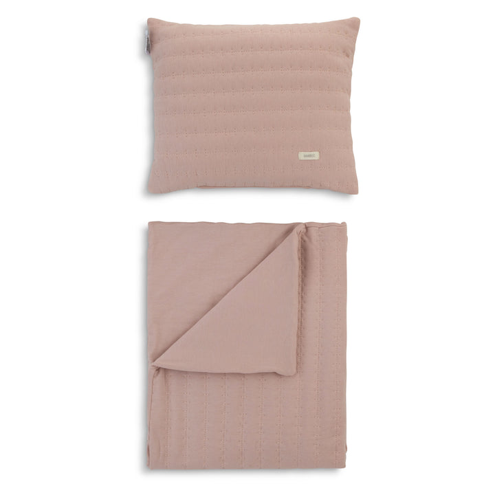 Quilted Pillow Blanket Set