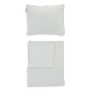 Quilted Pillow Blanket Set