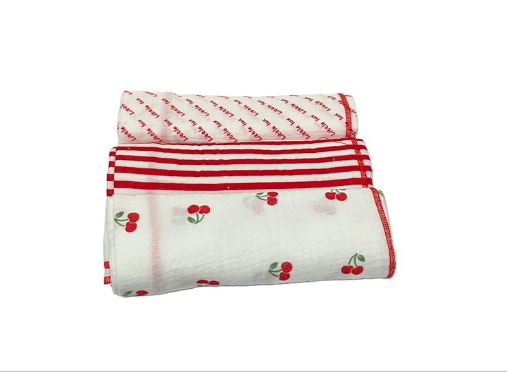 Little Lux Printed Muslin Diaper Cloths