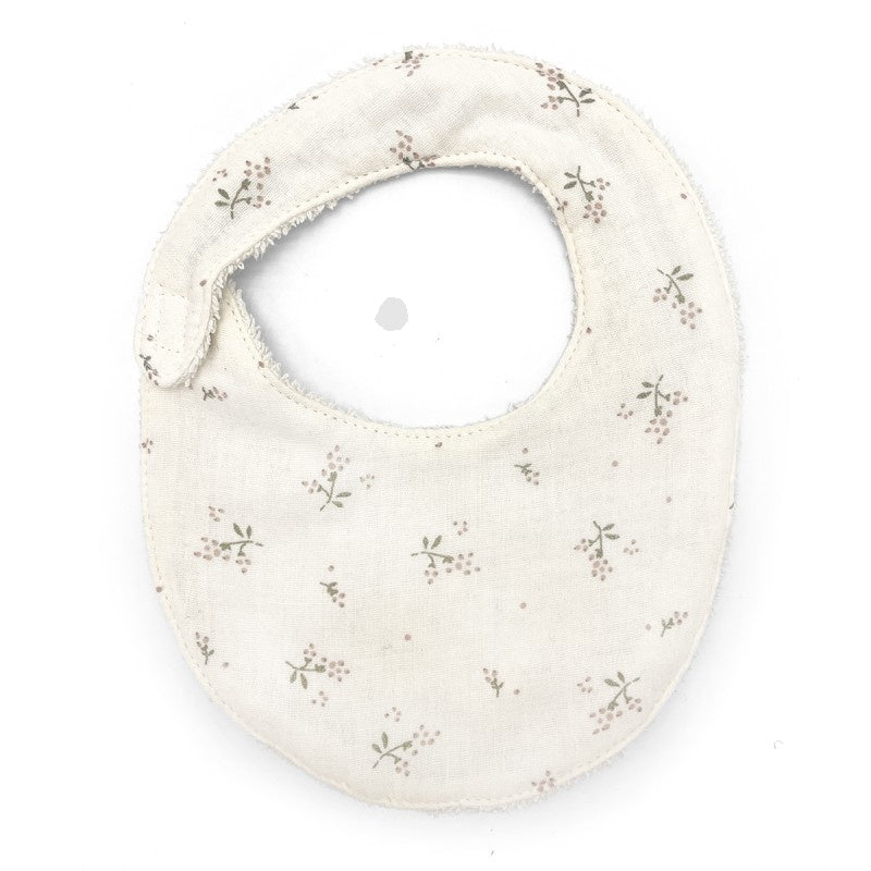 Floral print bib