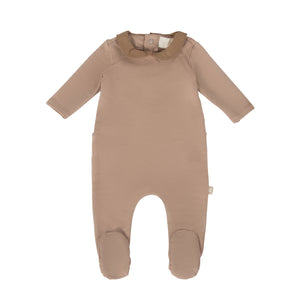 citrine baby footie, citrine baby layette,Citrine Layette Couture