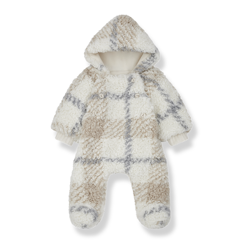 1+ in the Family Ecru Cugat Polar Suit