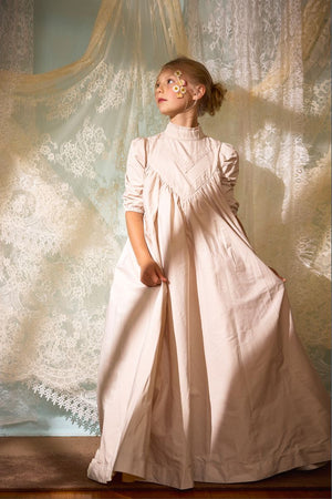 Francesca Guiliano - Taffeta Lace V Design Gown