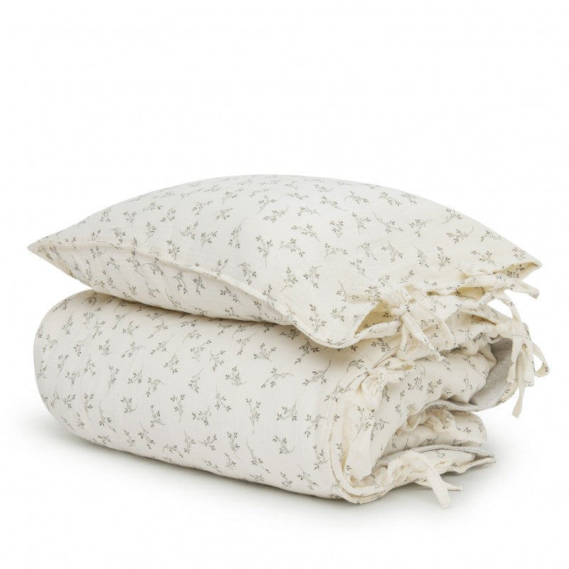 Printed Duvet Cover and Pillow Set