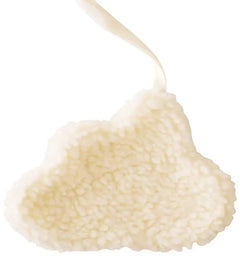 Alimrose Baby Sherpa Paci Clip Cloud Ivory
