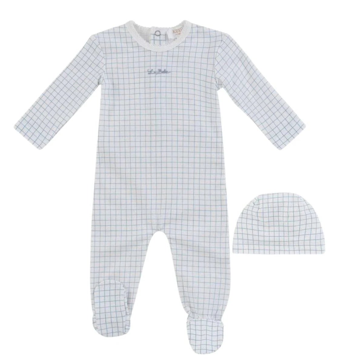 Kipp Baby - Teddy Au Pane Footie + Hat