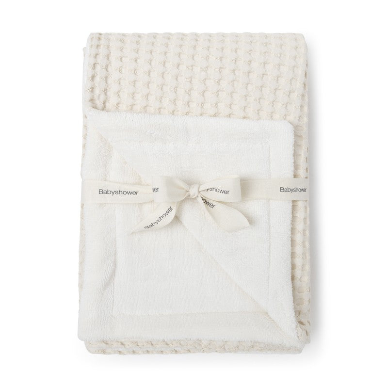Baby Waffle Cotton Fur Spring Blanket