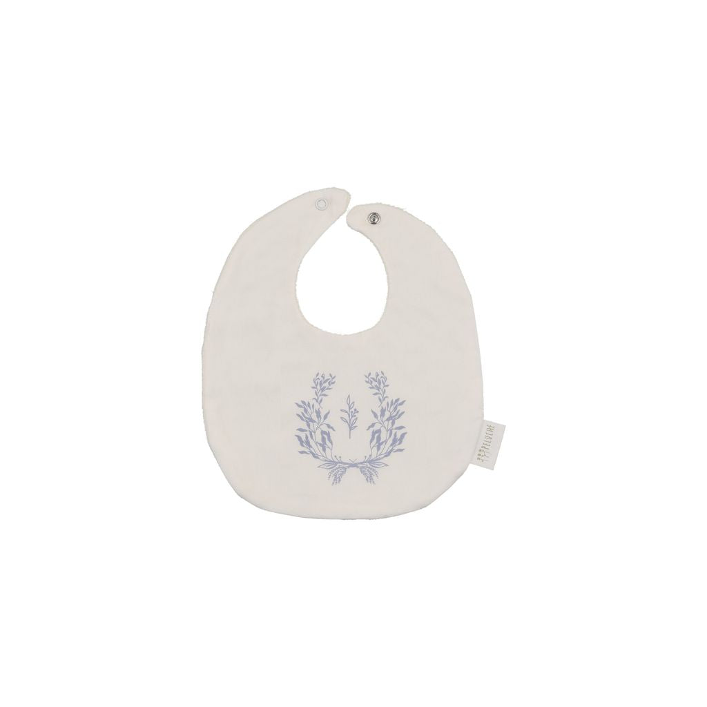 Peluche Blue Botanical Bib