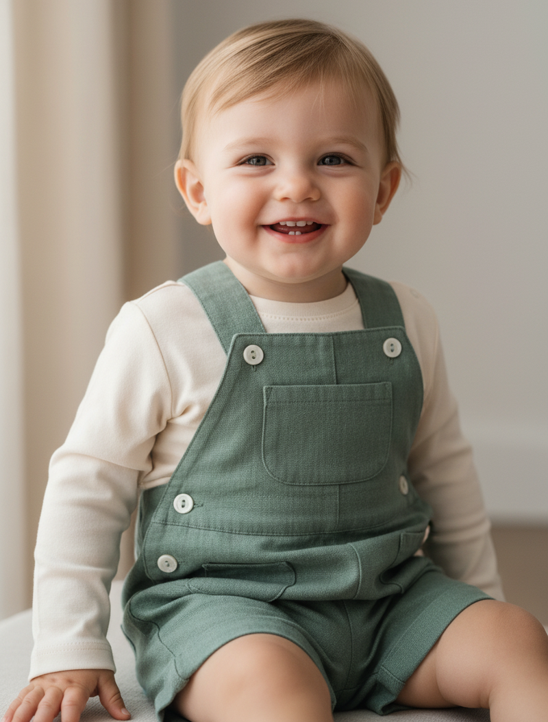 Tartine et Chocolat Baby Overall Romper – French Luxury Tailored Salopette