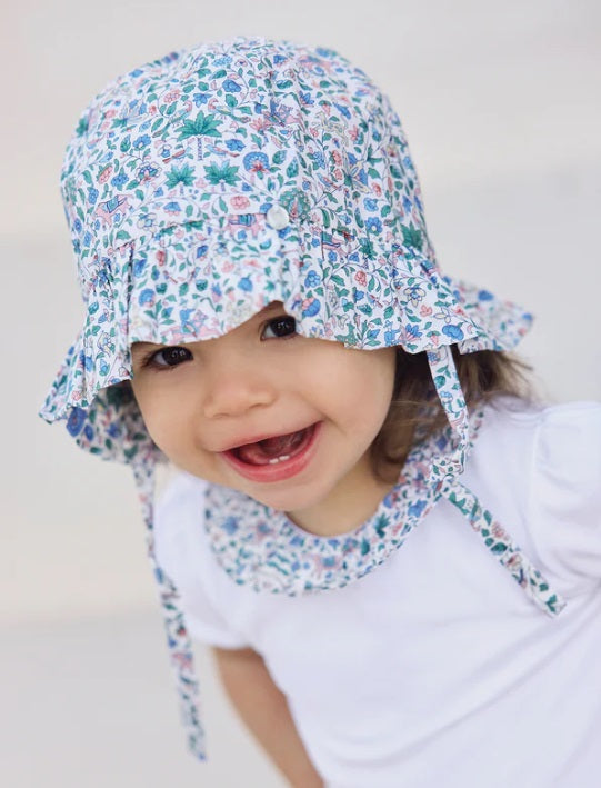 Tartine et Chocolat French Liberty Floral Baby Sun Hat