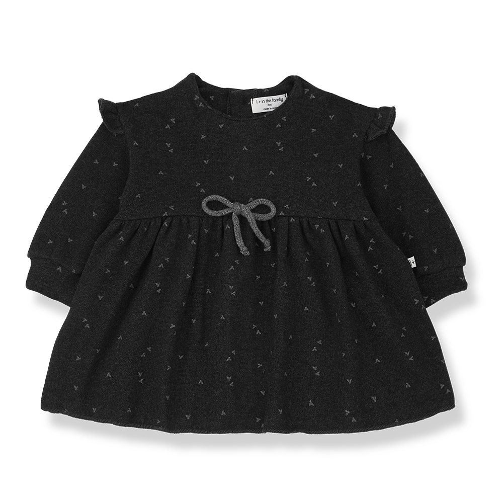 1+ in the Family Inda Anthracite Dress