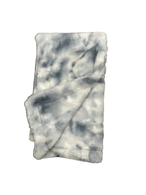 Ritz Blue Tie Dye Effect  Blanket
