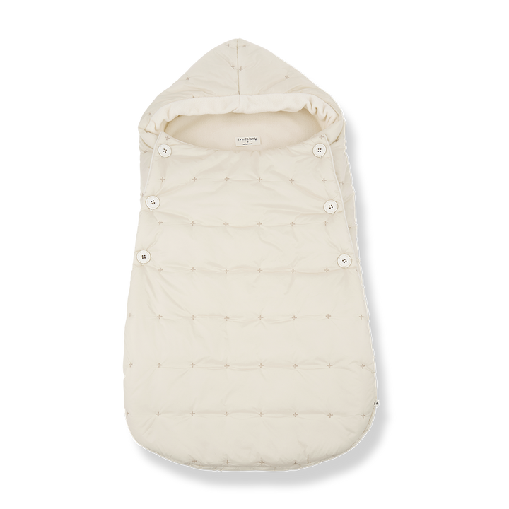 1+ in the Family Anais Ecru Padded Baby Nest