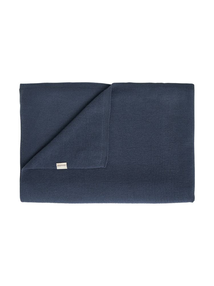 MarMar Blue Alia Knit Blanket