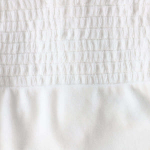 Velour Smocked Blanket