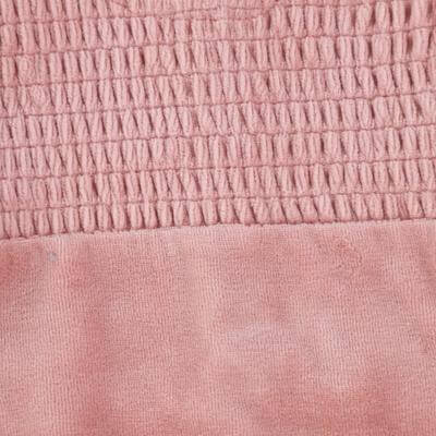 Velour Smocked Blanket