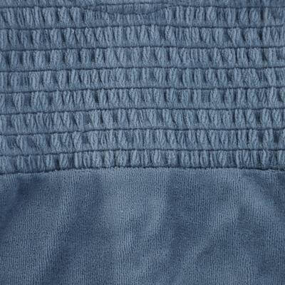 Velour Smocked Blanket