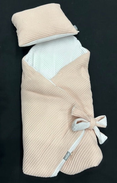 Reversible Waffle Bow Wrap