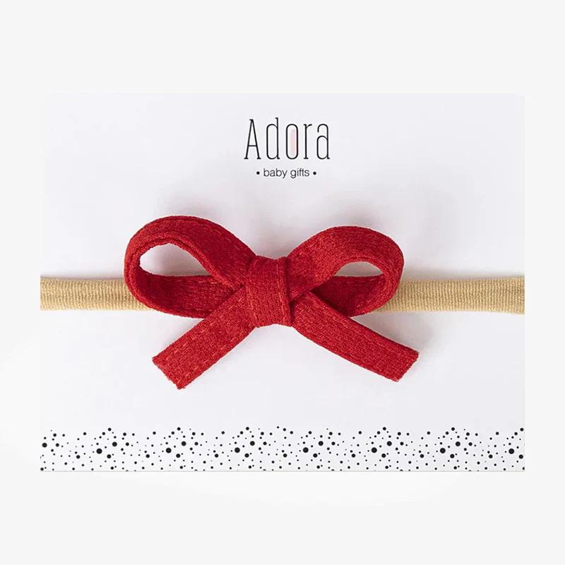 Adora Mini Waffle Bow Headband