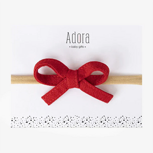 Adora Mini Waffle Bow Headband