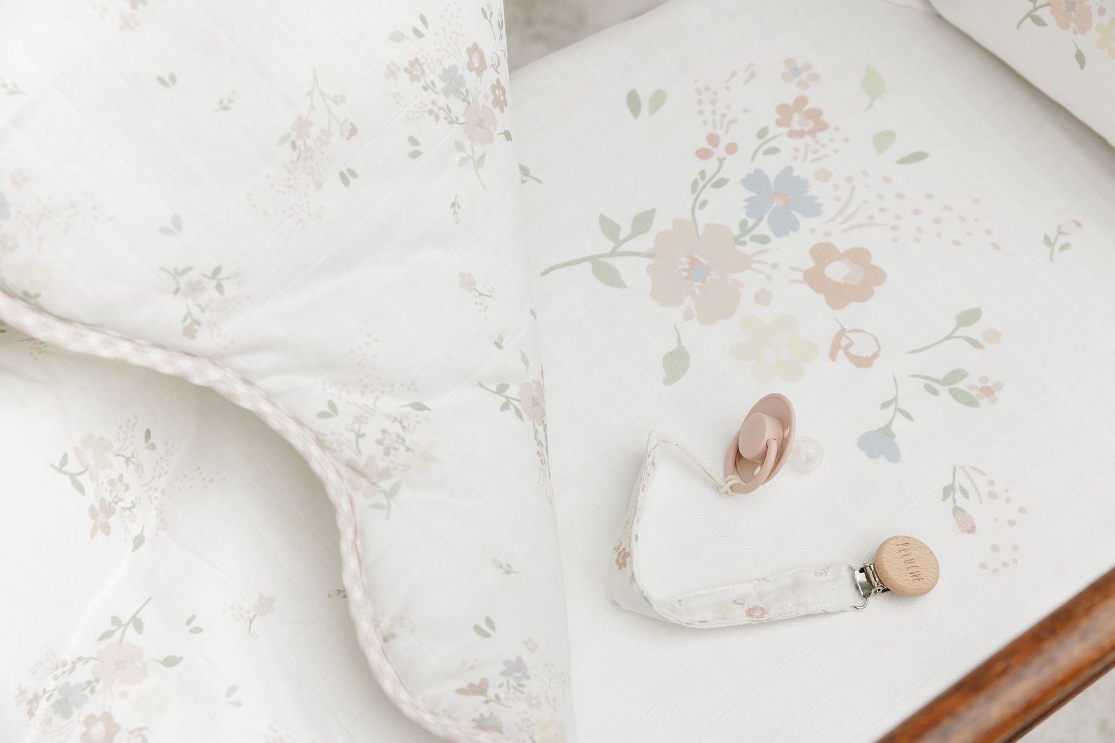 Baby Floral Sheet by Peluche – Soft Cotton Bedding
