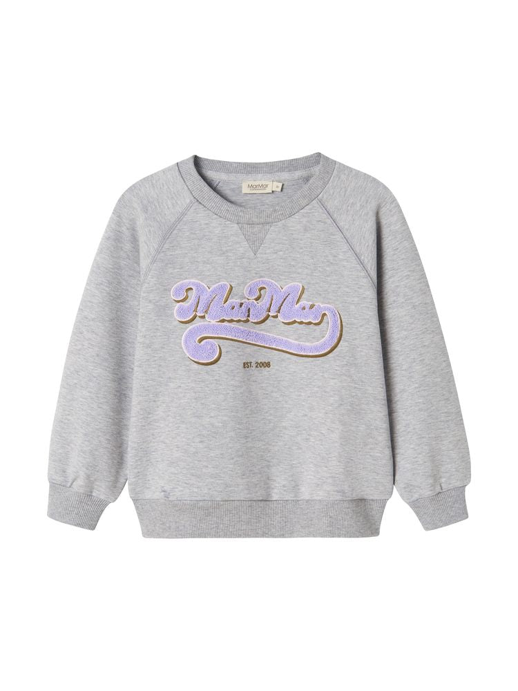 MarMar Theos Lavender Logo Sweatshirt