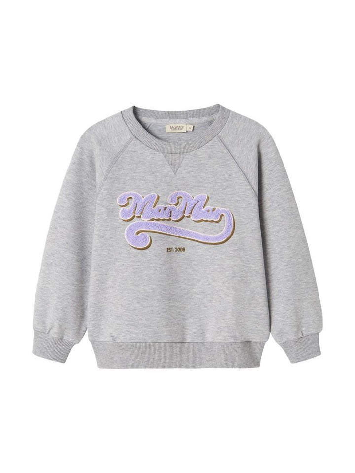 MarMar Theos Lavender Logo Sweatshirt