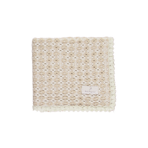 Bebe Organic Retro Crochet Blanket