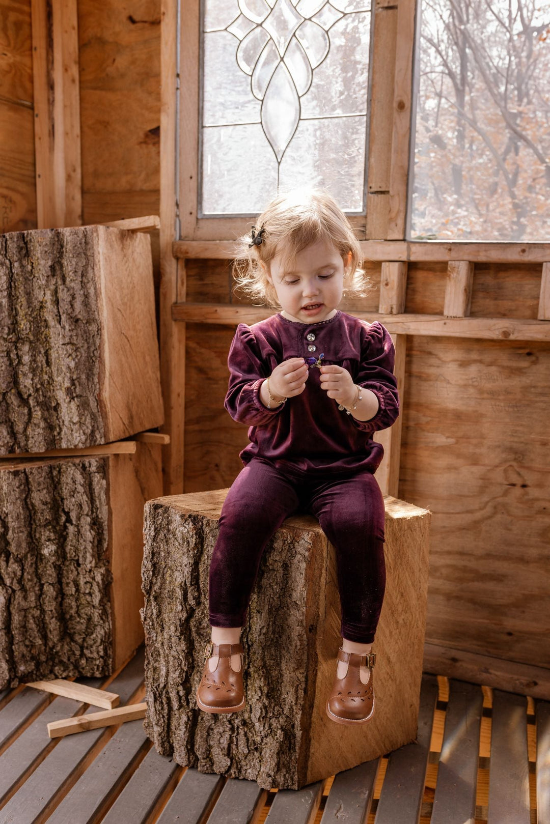 Bonjour Picot Studded Two Piece