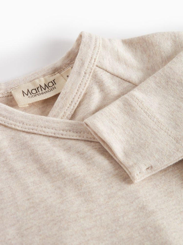 MarMar Light Beige Melange Rubetta Footie
