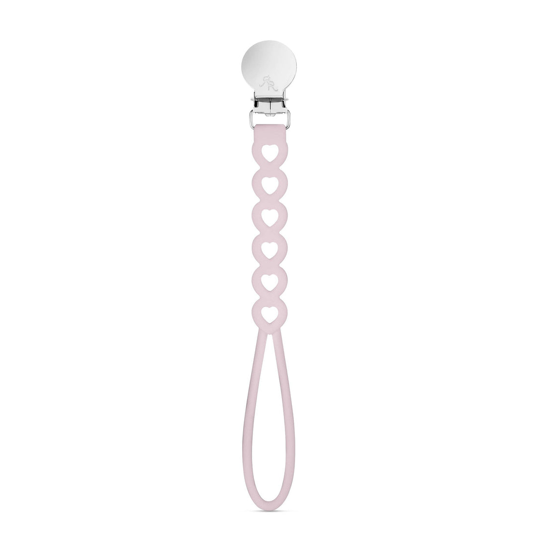 Ryan & Rose - Hart Cutie Clip (Pacifier Clip): Mauve
