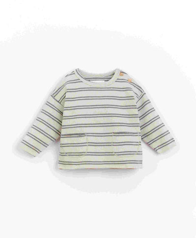 Play Up Striped Jersey Sweater