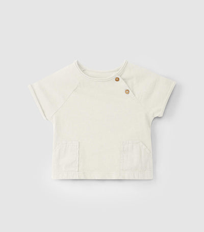SNUG Baby T-Shirt & Ribbed Shorts For Infants