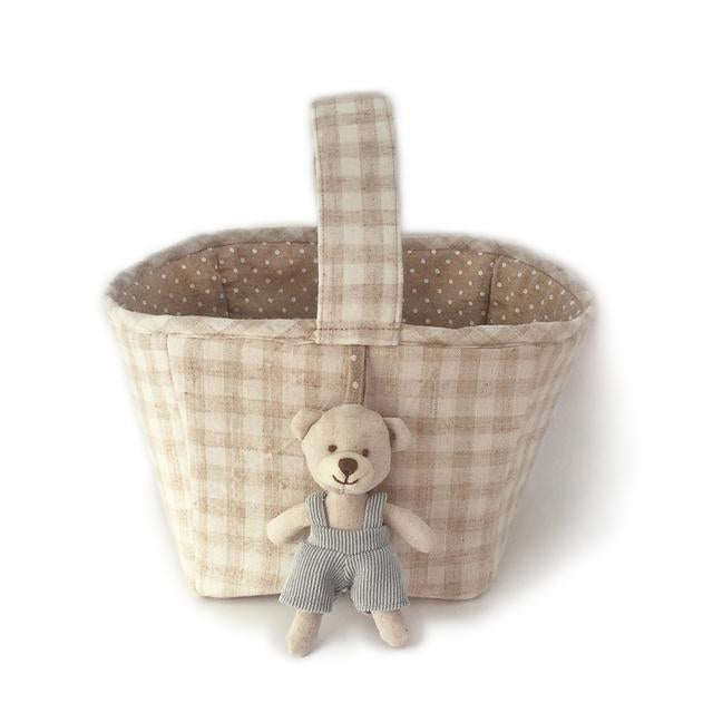 tiny bear plush ornament